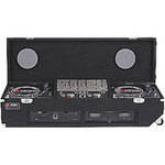 Odyssey Innovative Designs CDJ1906W Carpeted DJ Turntable Coffin Case (Black)