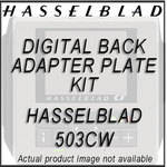 Hasselblad Kit de Prato Adaptador Dedicado para Backs Digitais CF/CF-MS  encaixa na Hasselblad 503CW 