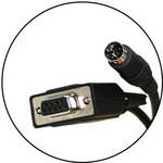 Plus YCA-U6RS232F-3P RS-232 Control Adapter Cable for U6 Series