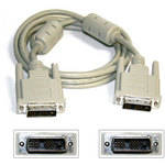 Plus DVI-D Male to DVI-D Male Video Cable - 10'