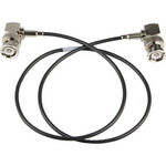 Lectrosonics ARG2RT Right-Angle Mini Coaxial Antenna Cable with BNC Connections (24")