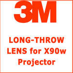 3M 31.9 - 62.6mm  Long Throw Projection Lens