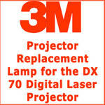 3M Projector Replacement Lamp for the DX 70 Digital Laser Projector