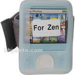 GGI Silicon Skin Case - for Creative Labs Zen Portable Media Player (Clear)