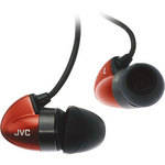 JVC HA-FX300 Bi-METAL Stereo In-Ear Headphones (Red)