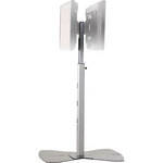 Chief MF2-6000S  Flat Panel Floor Stand for Dual Displays up to 50" (Silver)