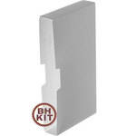 General Brand VHS Plastic Sleeve without Window, Pack of 10 (White)