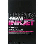 Harman Photo Fiber-Based AL Paper for Inkjet 11x17"  (Glossy) (15  Sheets)