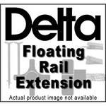 Delta Floating Rail Extension with Joint Plate - 5' (1.5m)