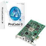 Grass Valley Placa de Captura de V�deo Pegasus e Kit de Software ProCoder 3
