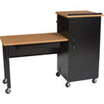 Balt Lecture Station (Teak/Black)