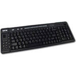 Adesso AKB-320UB  Teclado Multim�dia e Trackball �ptica (USB)