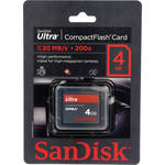 SanDisk 4GB Ultra II CompactFlash Card
