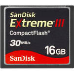 SanDisk 16GB Extreme III CompactFlash Card