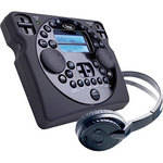 Hercules Mobile DJ MP3 Preview Edition - Controlador de DJ Sem Fio com Headphone e Software (Preto)