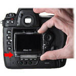 Hoodman H-CAPD3  Capa de LCD Hoodcap para as C�meras Digitais Nikon D3 e D3x