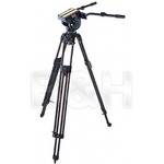 Manfrotto by Bogen Imaging 350MVB  Professional Video Tripod Legs (Black) with 100mm Half Ball and 516 Head