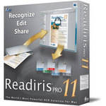 IRIS Readiris Pro 11 Software for Macintosh