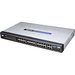 Linksys 24-Port 10/100 + 4-Port Gigabit Switch with WebView