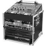 Marathon MA-M12U Flight Ready 10U Slant Mixer Rack Combo Case (Black)