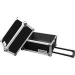 Marathon MA-LPHW Flight Ready 100 Capacity Deluxe LP Case with Wheels (Black)