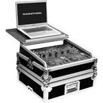 Marathon MA-19MIXLT 8U 19" Flight Ready ATA DJ Mixer Case with Laptop Shelf