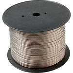 Steren 18-Gauge 2-Conductor Economy Speaker Wire, Clear - 1000' Spool