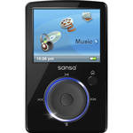 SanDisk Sansa Fuze 8GB MP3 Player (Black)