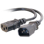 CablesToGo Extens�o de Cabo de Alimenta��o de Computador de 3 p�s (0,9m) 