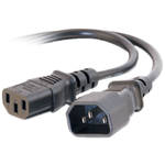 CablesToGo Extens�o de Cabo de Alimenta��o de Computador de 6 p�s
