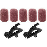 B&H Photo Backup Kit for E6 & E6i Microphones (Cocoa)