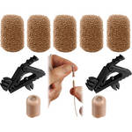 B&H Photo Survival Kit for E6 & E6i Microphones with 1mm Diameter Cables (Beige) (Omnidirectional)