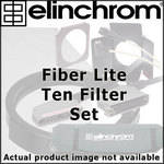 Elinchrom 10-Piece Filter Set for Fiber Lite