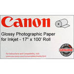 Canon Glossy Photographic Paper (240gsm) for Inkjet - 17" x 100' Roll (Glossy)