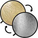 Impact Reflector Disc, Collapsible  - Gold, Silver - 12"