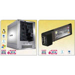 FirmTek SeriTek/5PM - Gabinete eSATA Externo "Host-Swap" de 5 Baias