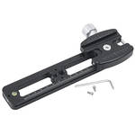 Kirk LRP-1 Long Rail Quick Release Plate, with Arca-Type Quick Release Clamp - 6.5"