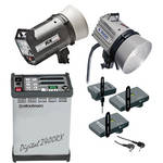 Elinchrom Digital Style Combo 600RX/2400RX/A3000N Kit, Skyport (120VAC)