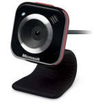 Microsoft LifeCam VX-5000 - Webcam USB (Vermelha)