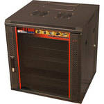 Gator Cases 18 U , 21" Wall Hanging Hinged Rack 