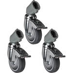 Manfrotto by Bogen Imaging 110 Braked Caster Set for 3370 & 3071 Stands