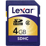 Lexar 4GB Secure Digital (SDHC) Card