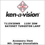 Ken-A-Vision T115V20WB 20W Tungsten Lamp for Comprehensive Scope