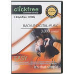 clickfree DVD Music Backup (3-Pack)