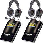 Eartec 2 Simultalk 24G Beltpacks w/ ProLine Double Headsets