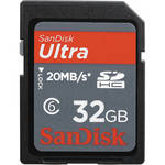SanDisk 32GB Ultra SDHC Memory Card 