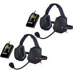 Eartec 2 Beltpacks Simultalk 24G c/ Headsets Xtreme 