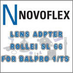 Novoflex Balpro 1 Lens Adapter for Rollei SL 66 System Lenses