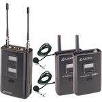 Azden 325ULT Dual-Channel Portable Wireless Microphone Combo System