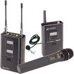 Azden 325ULH Dual-Channel Portable Wireless Microphone Combo System